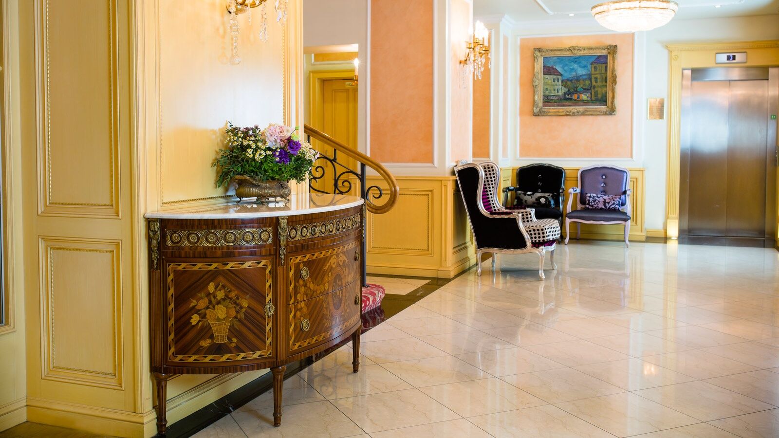 Luxury Family Hotel Royal Palace Praga Interior foto Interior of the hotel